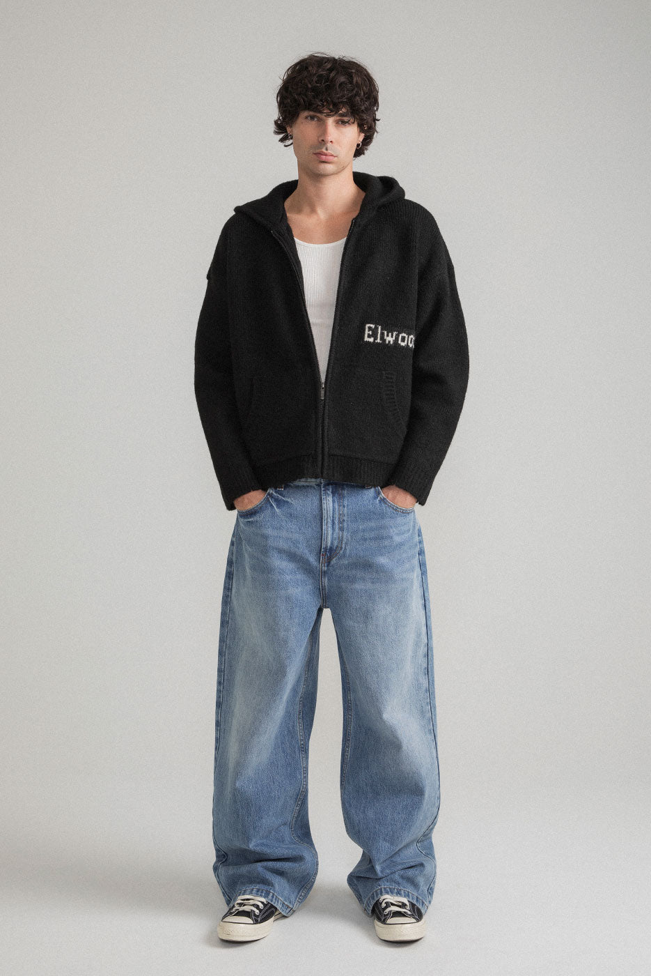 KNIT ZIP SWEATER - Image 5