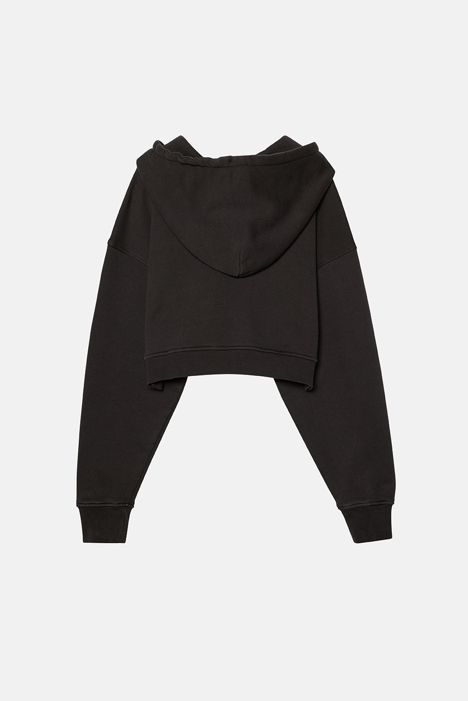 BABYDOLL CROP ZIP HOODIE - Image 2