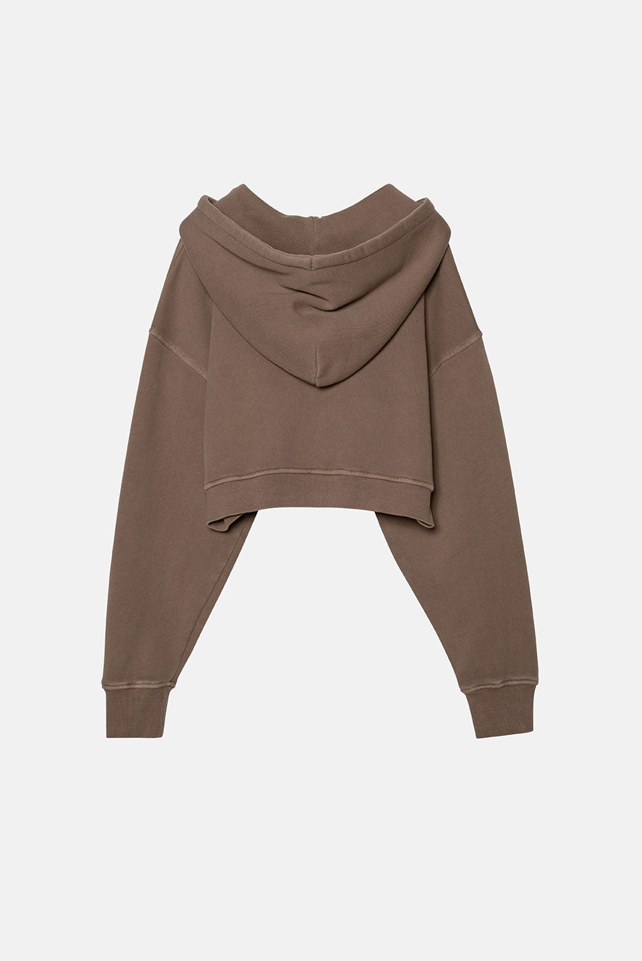 BABYDOLL CROP ZIP HOODIE - Image 2